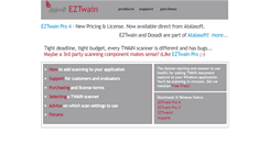 Desktop Screenshot of eztwain.com